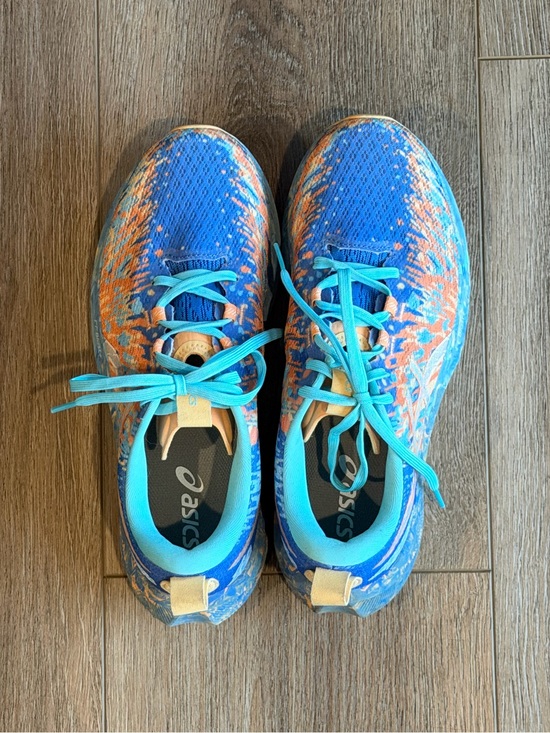 Asics Shoes - Asics Women’s sz 9.5 Bright Blue / Orange Noosa Tri Sneakers